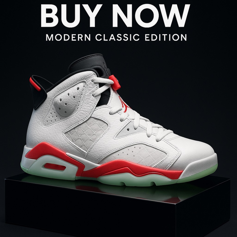 Air Jordan 6 Retro 'White Infrared' 2014 7Y